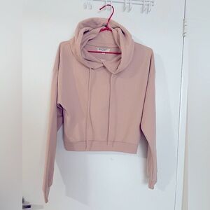 Brave Soul London semi cropped hoodie